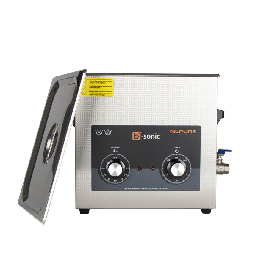Nettoyeur à Ultrasons avec Réchauffeur Minuterie 10L Nettoyage