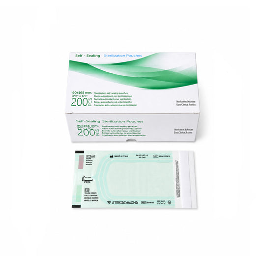 Self-seal sterilisatiezakjes 90x165MM (200 stuks)