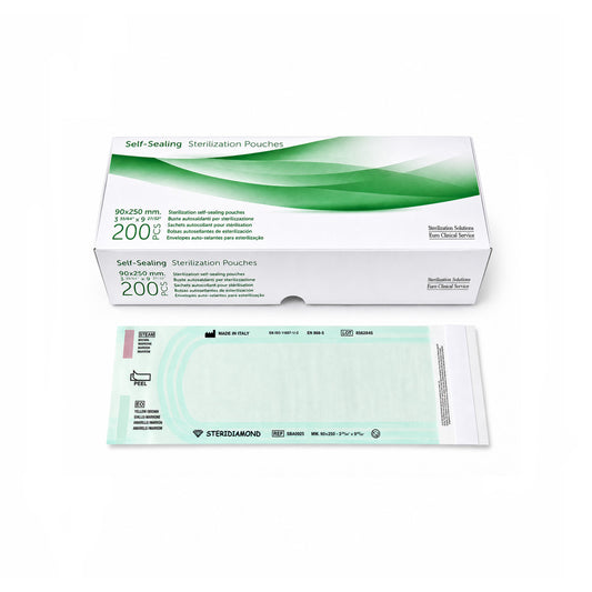Self-seal sterilisatiezakjes 90x250MM (200 stuks)