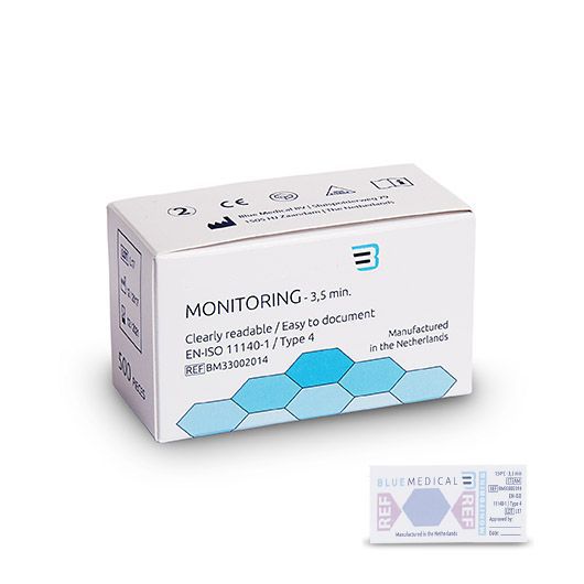 Indicator voor B-Klasse autoclaven 500 stuks