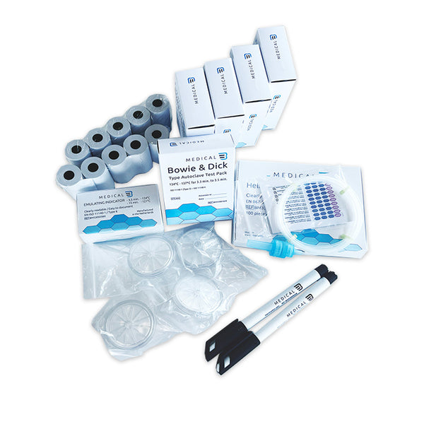 Complete set met testmiddelen & accessoires